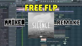 Video thumbnail of "Marshmello ft. Khalid - Silence (Arixed Remake) [Free FLP]"