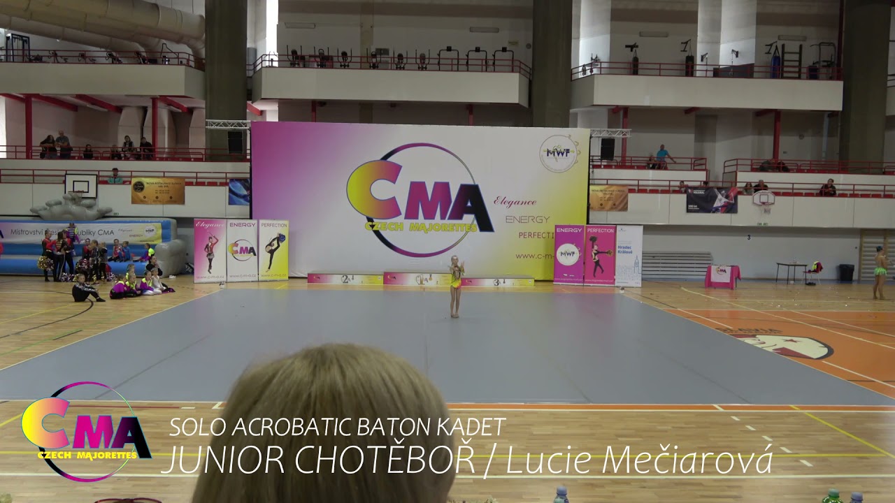 CMA MČR 2021 JUNIOR CHOTĚBOŘ Lucie Mečiarová / SÓLO ACROBATIC BATON KADET