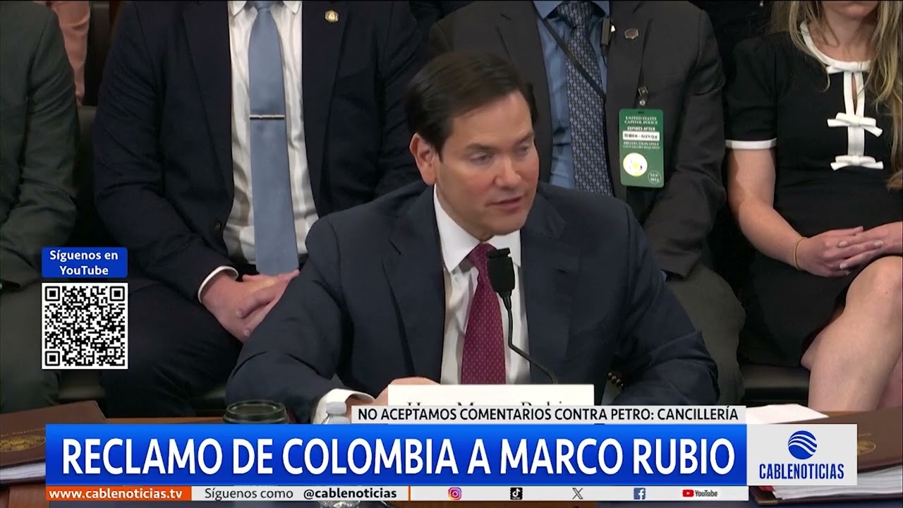 "No aceptamos los comentarios con respecto al Presidente Petro": Gobierno responde a Marco Rubio
