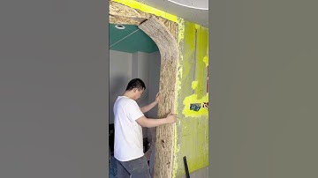 Wood curving #tools #drywall