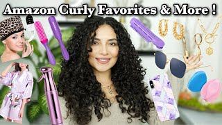 My Amazon Curly Hair Favorites & More Curly Essentials Jewelry Glasses y Mas