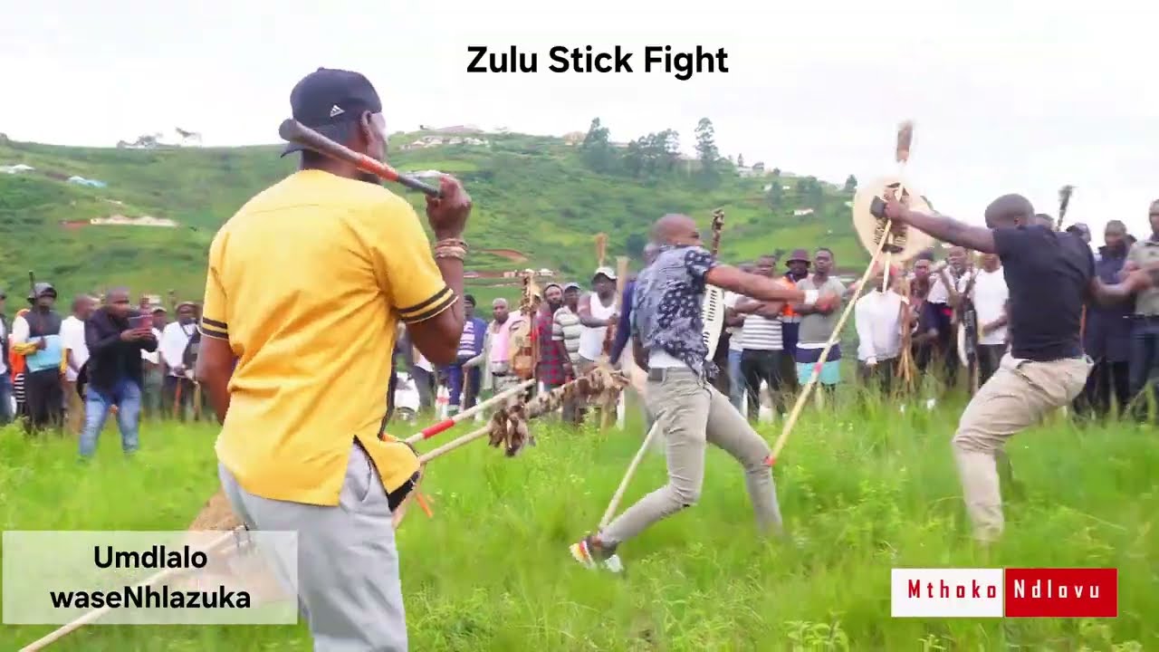 Umdlalo waseNhlazuka - Zulu Stick Fight