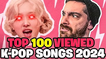 Metal Fan Reacts to the TOP 100 K-Pop Songs of 2024: The Ultimate Countdown!