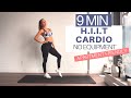 9 MIN HIIT HIGH INTENSITY CARDIO HOME WORKOUT | Low Impact Variations | No Equipment | Apt Friendly