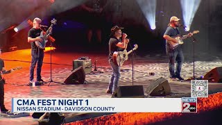 CMA Fest Night 1 from Nissan Stadium
