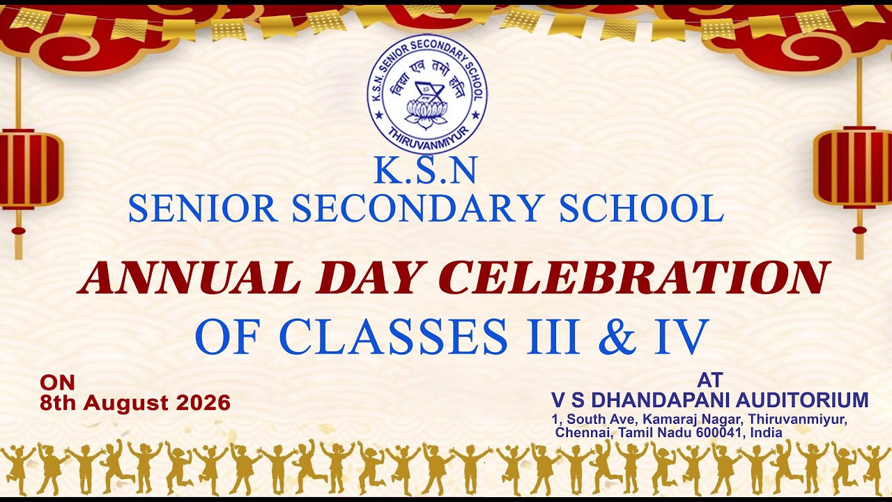 K.S.N. SENIOR SECONDARY SCHOOL ANNUAL DAY CELEBRATION