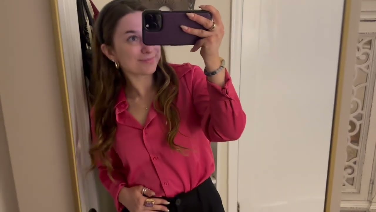 NYC Corporate GRWM 💗 Pink Satin, Classy Lingerie & Luxe on a Budget #GRWM @amazonfashion