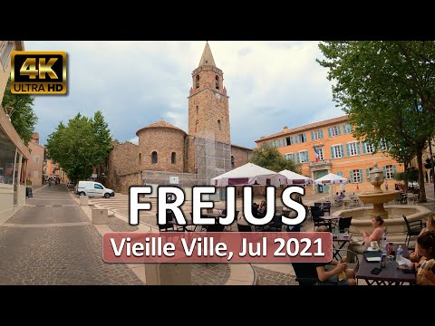 Frejus, France • Vieille Ville • Côte d'Azur • Jul 8, 2021 • Virtual Tour 4K HDR