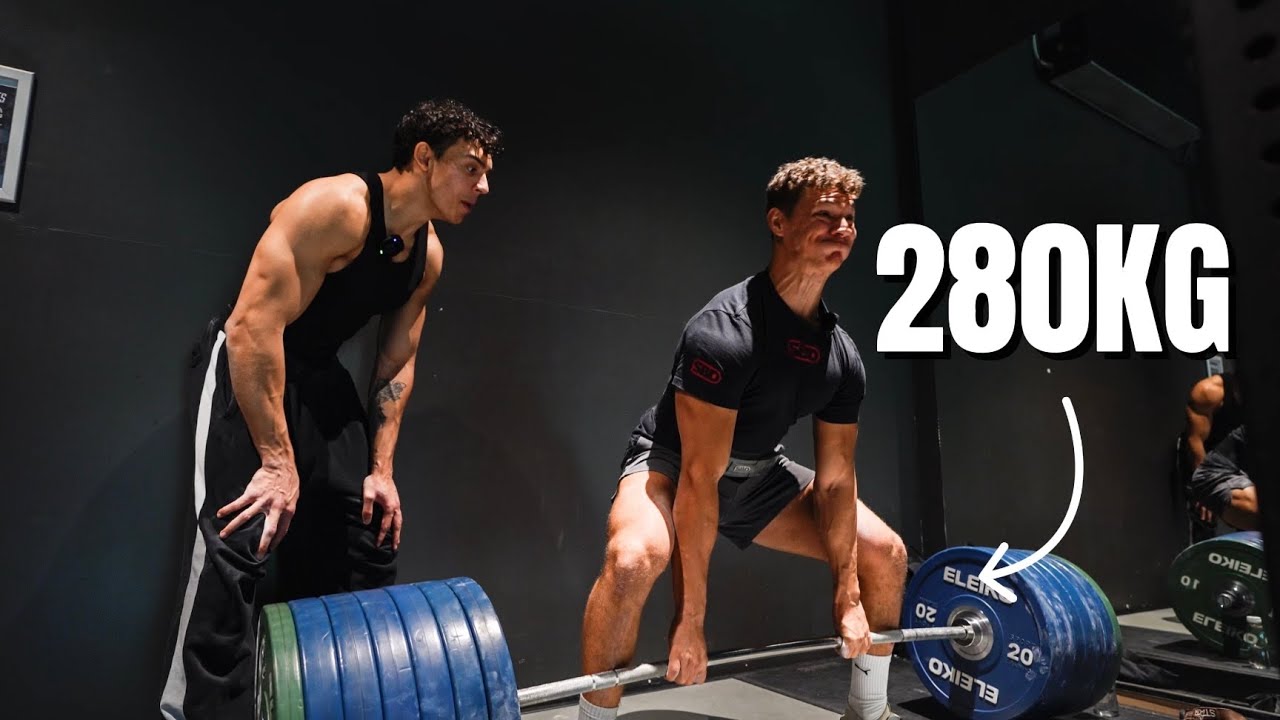 Tränar Med En Följare - Del 2 *280KG MARKLYFT*