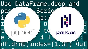How to drop a list of rows from Pandas dataframe?