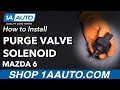 How To Replace Purge Valve Solenoid 2006-08 Mazda 6