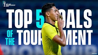 Top 5 Goals (#AFFU23 2023)