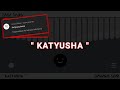 KATYUSHA - Keylimba cover (Easy Tabs) || Keylimba apps