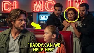 Daddy, Can We Help Her?” — Single Dad Veteran Stopped 3 Attackers, Next Day 3 Rolls-Royce Arrived.