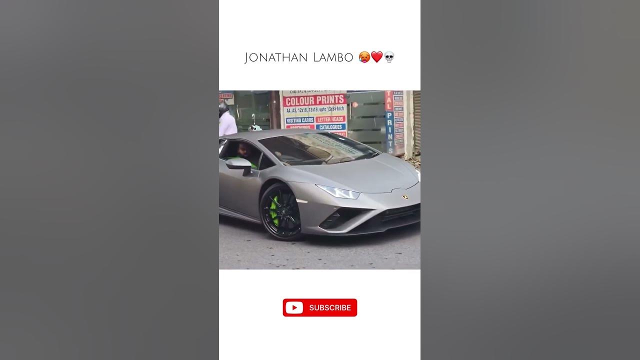 @JONATHANGAMINGYT Lamborghini testing on road🔥#jonathan #lamborghini #youtuber #newcar #dreamcar