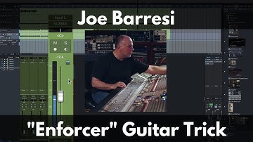 Joe Barresi "Enforcer" Guitar Trick