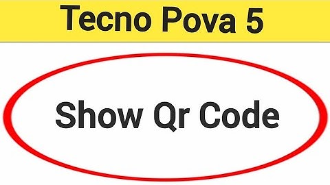 Tecno Pova 5 5G me Qr code kaise nikale, how to show Qr code