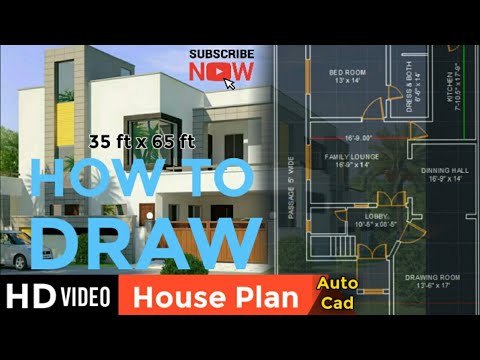 a-dream-house-plan-in-autocad-|-ground-floor-plan-|-beautiful-design