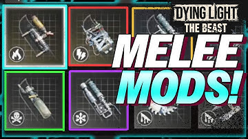 WEAPON MODS & YOU! Dying Light The Beast Brutal