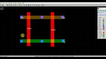 Nand Using Microwind