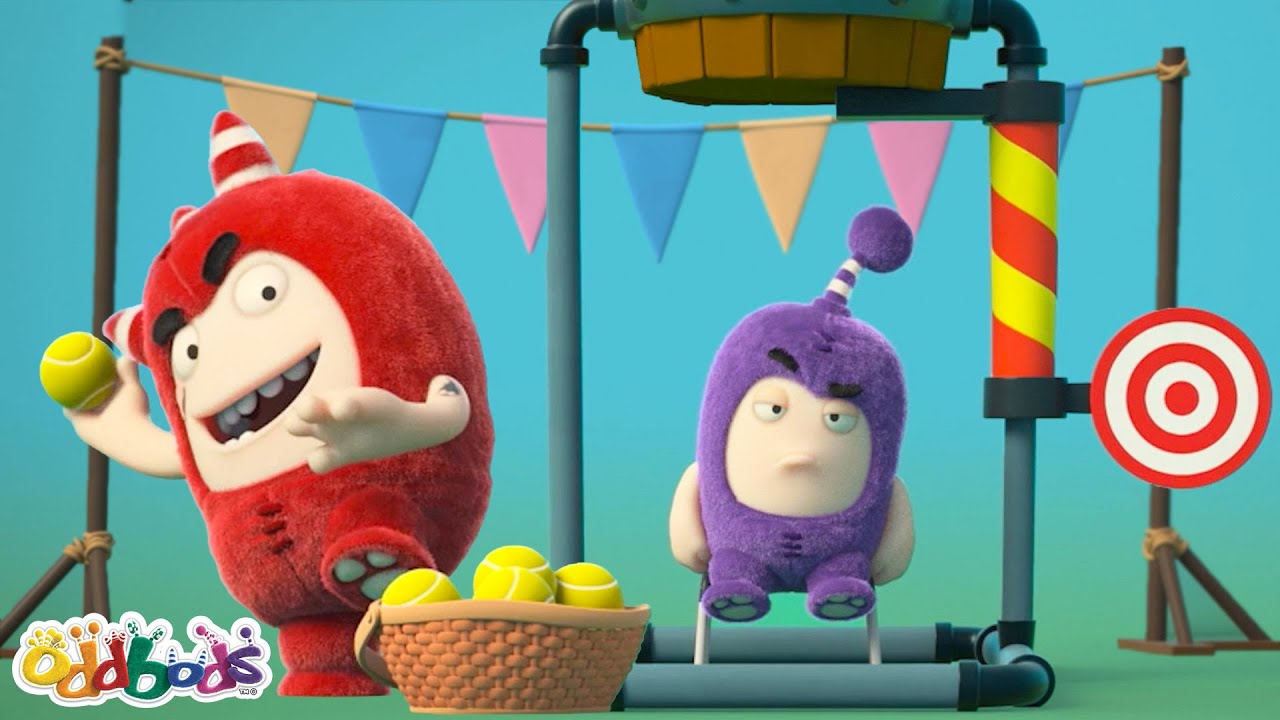 ⁣Giochi di carnevale🎯 | Cartoni Animati | Video divertenti | Oddbods Italia