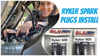 How to Install New Spark Plugs on a Can Am Ryker 600 and 900/Rally