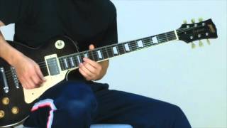 Video thumbnail of "B'z - 世界はあなたの色になる  ギター弾いてみた【映画予告サイズ】"