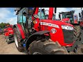 2022 Massey Ferguson 5711 M Dyna-4 4WD 4.4 Litre 4-Cyl Diesel Tractor (110 / 115 HP) with Bailer