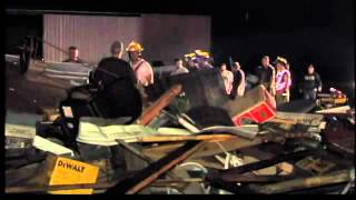 Tornado touches down in Montgomery County, Indiana.