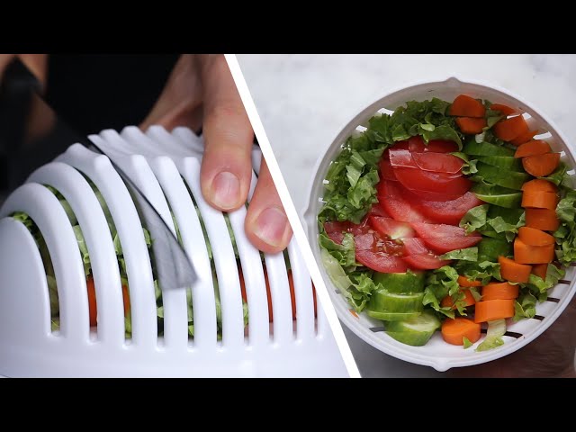 Make A Salad in Under a Minute! Watch How you can make a salad in under 1  minute using the Snap Salad. Using the Snap… in 2023