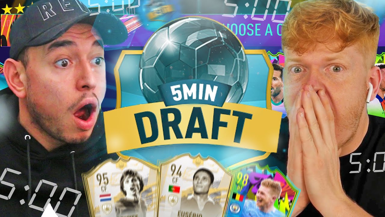 THE RETURN OF FUT DRAFT!!! Epic 5 Minute FUT Draft Challenge vs 