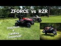 New CFMOTO ZForce Sport vs Polaris RZR 1000 Drag Race & Handing Comparison