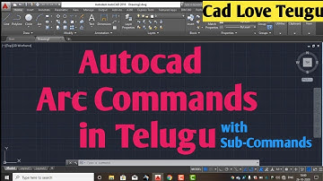 Autocad tutorial in telugu! Mechanical engineering autocad telugu 2d#Autocad #LearnwithDp