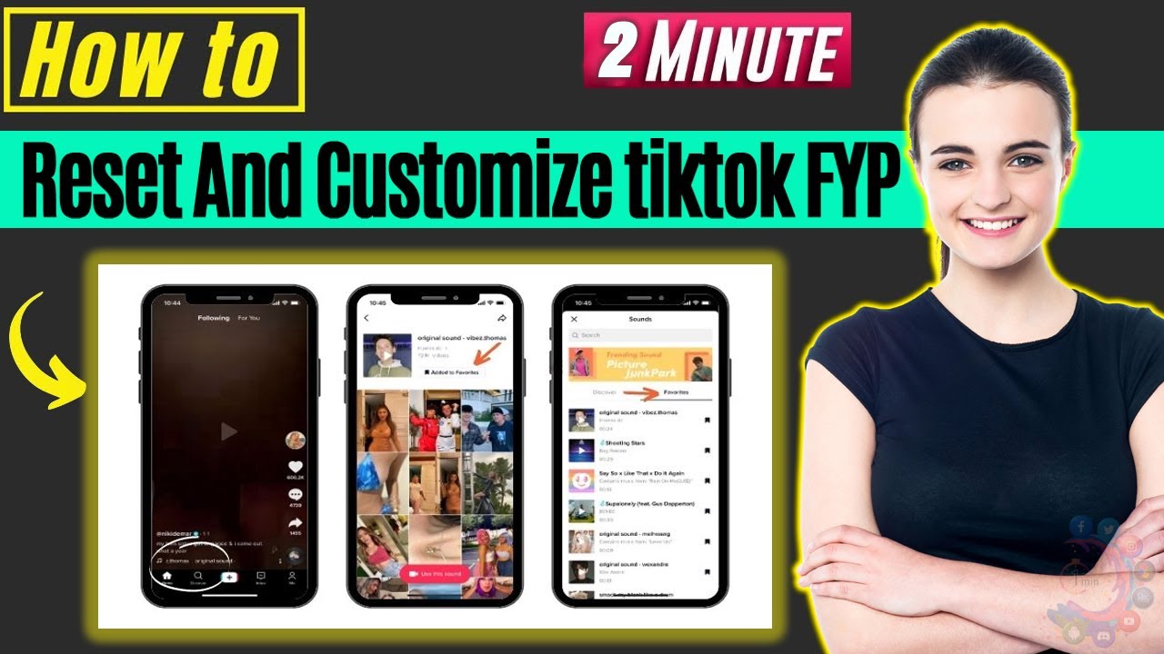 How to reset and customize tiktok FYP 2026 - YouTube