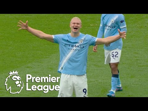 Erling Haaland tucks away Manchester City's fourth against Burnley | Premier League | NBC Sports