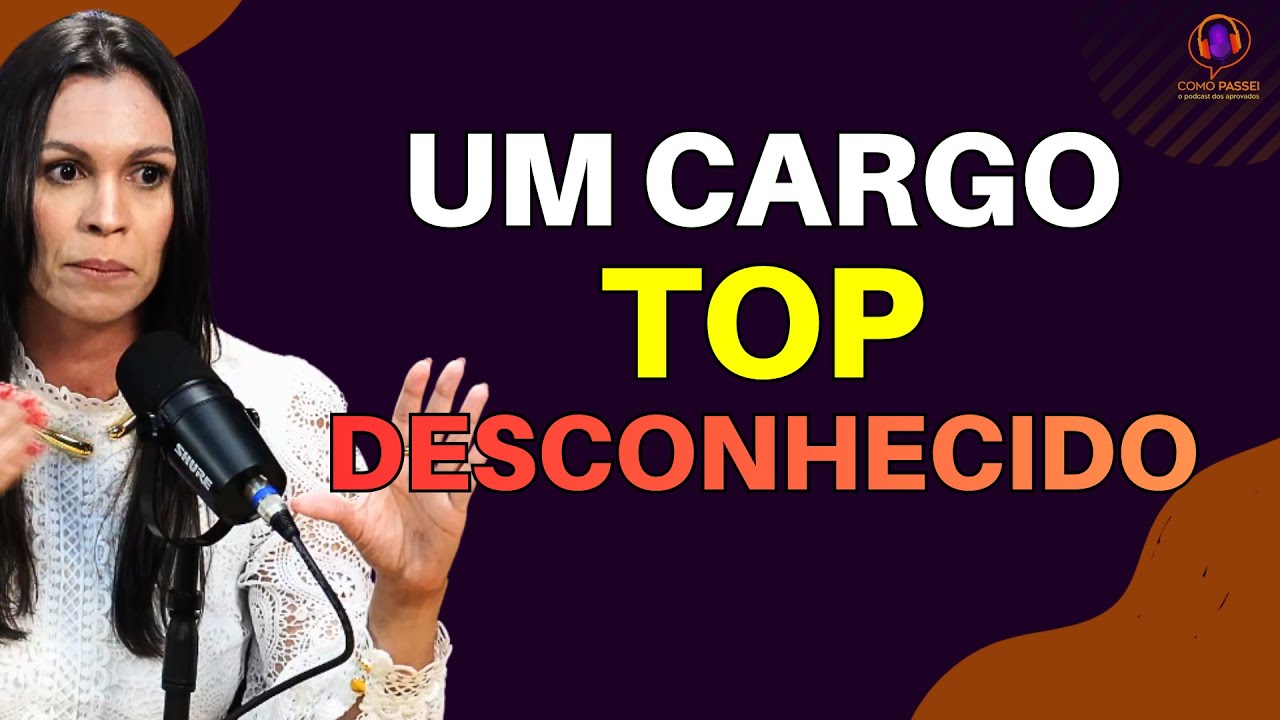 Muitos Concurseiros Desconhecem esse Cargo de Concurso Público