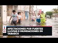 Inundaciones cubren a más de 500 mil en Tabasco