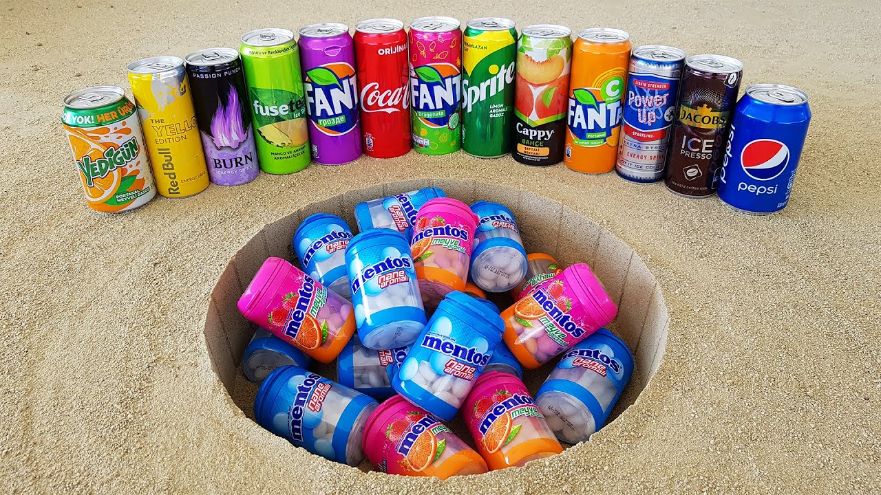Coca Cola, Fanta, Cappy, Burn, Sprite, Jacobs, Yedigün, Red bull, Fuse Tea and Mentos Underground