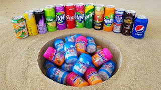 Coca Cola, Fanta, Cappy, Burn, Sprite, Jacobs, Yedigün, Red Bull, Fuse Tea And Mentos Underground