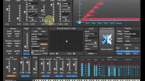 drum loop crushed in crusherX-Studio!