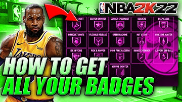 HOW TO GET ALL YOUR BADGES FAST IN NBA 2K22!! NBA 2K22 BADGES GLITCH!! (CHRIS BRICKLEY BADGE METHOD)