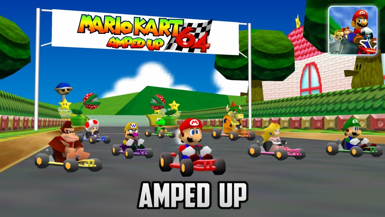 ⭐ Mario Kart 64 - Amped Up v3.0