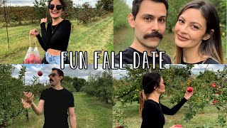 A Fun Fall Date Vlog | Apple Picking + Making Cider + Recipe | Victoria Ashley Vlogtober