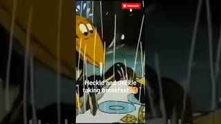 Title:Heckle &amp; Jeckle in Heavy Rain &amp; Snow ❄️🌧️ | Toast Time Chaos 😂