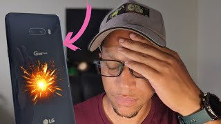 I bought another LG G8X in 2022 because this happened to it.?