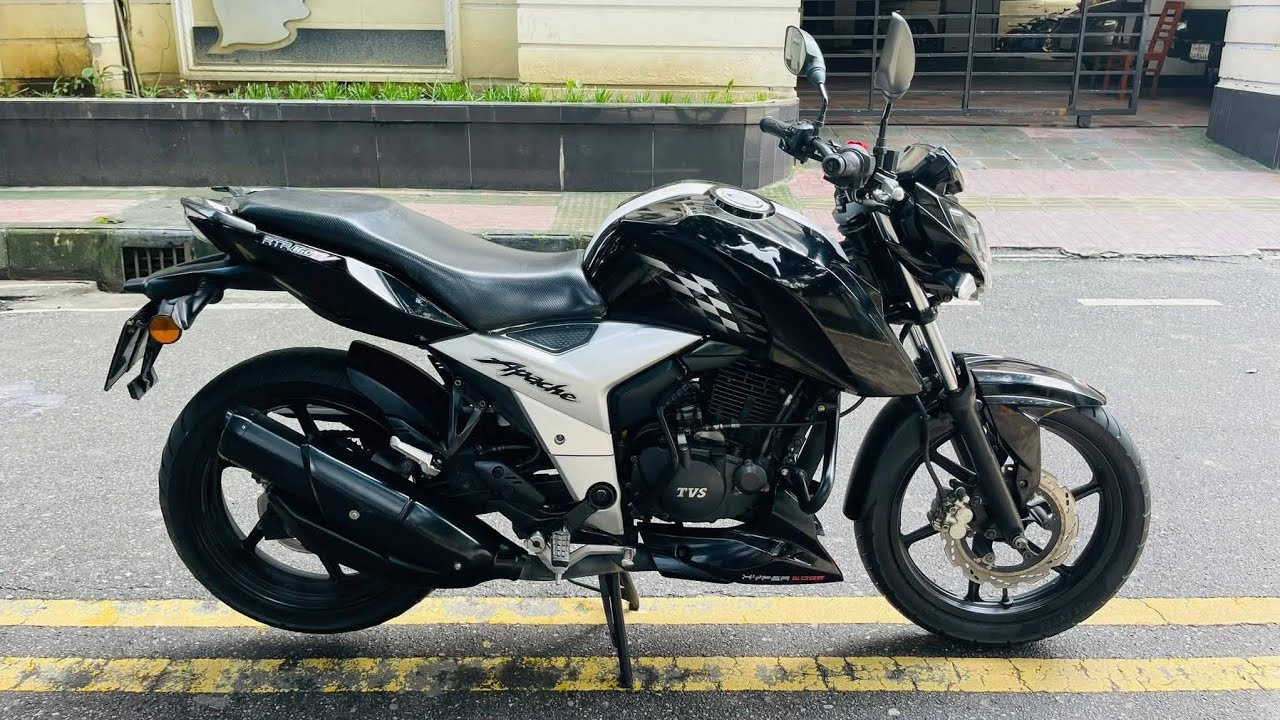 TVS Apache 160 4V 2020 Black