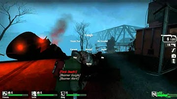 L4D1 Crash Course Walkthrough 2 The Alleys(Normal)(Third Person)