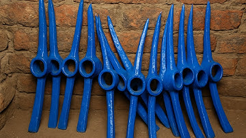 INTRODUCE THE ENGINEERING BEHIND PICKAXE ( GEINTI ) MAKING | FACTORY FILES