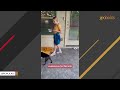 Family moves in, then a dog shows up
