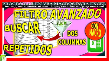 542 ❤️ Como EXTRAER VALORES 🔥 REPETIDOS en Dos COLUMNAS de Excel con Macro VBA